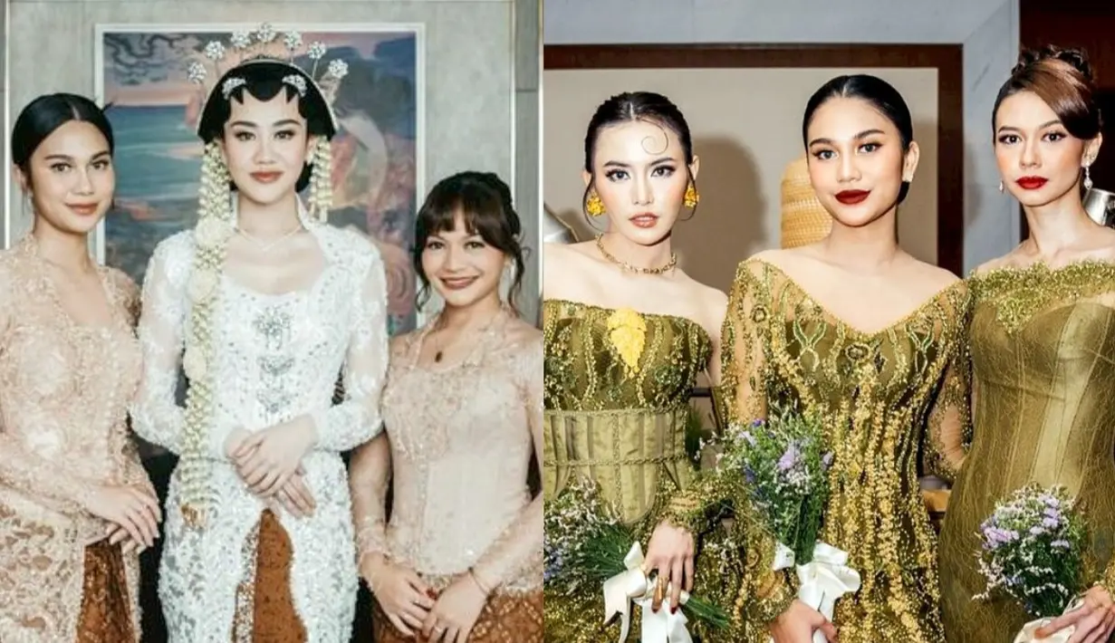 <p>Saat akad nikah, deretan rekan selebriti Aaliyah seperti Yuki Kato, Amel Carla, Mahalini, Alyssa Daguise, dan Azizah Salsha mengenakan kebaya nuansa coklat susu dan kain batik coklat tua sebagai dress code mereka. [@alyysadaguise].</p>