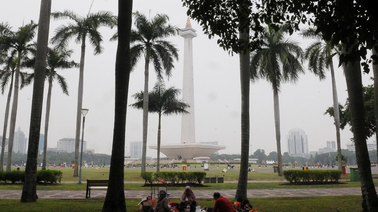 “Data pengunjung kawasan Monas dari wisatawan nusantara 45.708 orang dan wisatawan mancanegara 197 orang, total 45.905 orang,” <br>