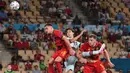 Bernasib seperti Fonte, Joao Felix juga tak dipanggil oleh Fernando Santos ke Timnas Portugal tanpa alasan yang pasti. Padahal ia telah sembuh dari cedera dan sudah bermain di banyak laga baik di Liga Spanyol maupun Liga Champions bersama Atletico Madrid. (AFP/Pool/Lluis Gene)