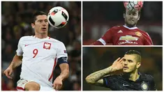 Kabar transfer terkini, Kamis (11/8/2016), diwarnai niat Arsenal mendatangkan Robert Lewandowski dan kabar Manchester United yang mempersilahkan Juan Mata untuk keluar. (AFP)