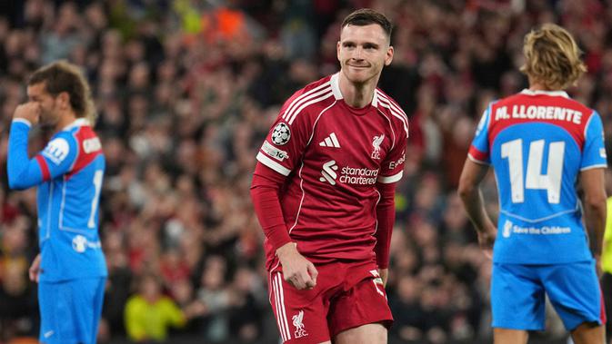 Manchester United Ikut Direpotkan dengan Kepergian Andy Robertson dari Liverpool
