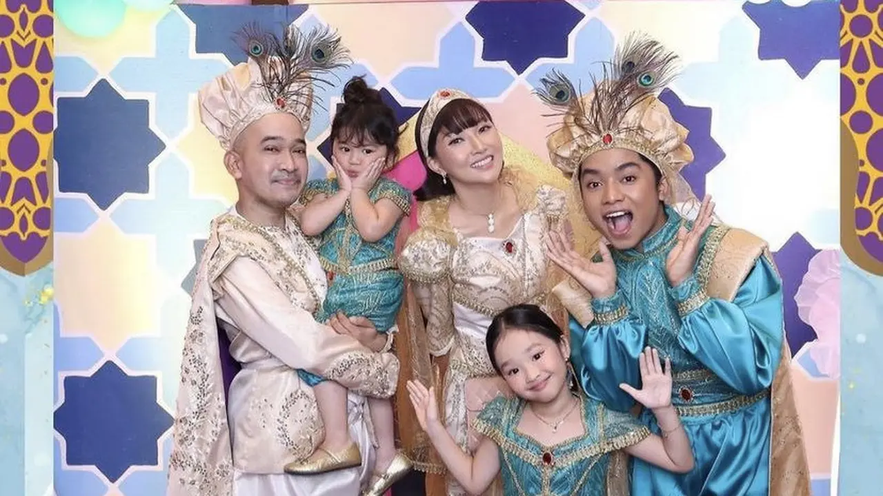 Potret Tampilan Tamu Ulang Tahun Anak Ruben Onsu dan Sarwendah