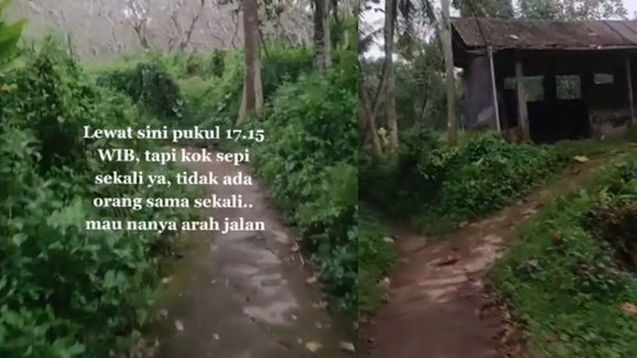 Jalan penuh tantangan (TikTok/@explorepemalang.id)