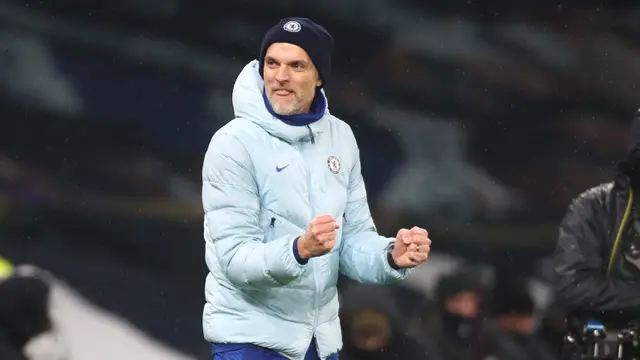 FOTO: Chelsea Bungkam Tottenham Hotspur 1-0