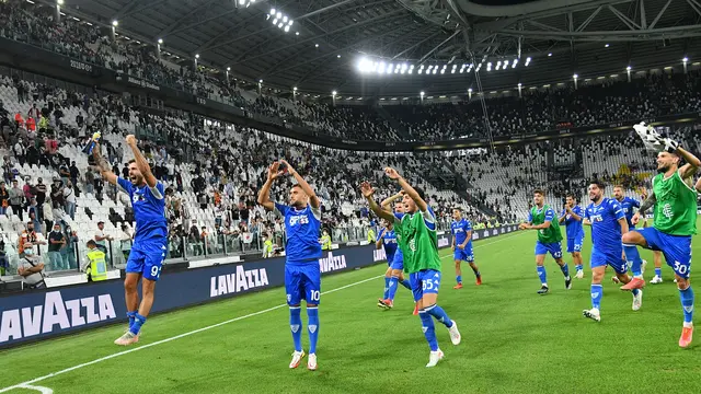 Selebrasi Pemain Empoli