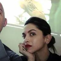 Deepika Padukone dan Vin Diesel. Foto: via indiatoday