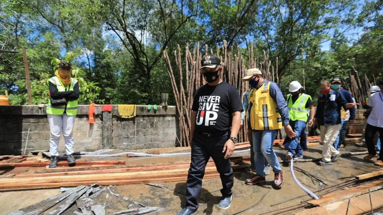 Walikota Tarakan Melakukan Peninjauan Lokasi Pembangunan Sekolah 