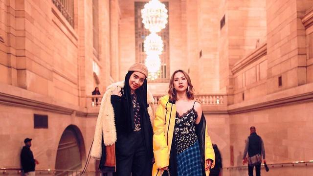 Gaya hijab Yuna Zara'ai.