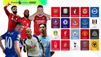 Liga Inggris - Ilustrasi logo klub Premier League musim 2025-2026. (Bola.com/Gregah Nurikhsani)&nbsp;