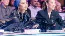Di minggu pertama penjurian, Bunga Citra Lestari kenakan busana serba hitam rancangan Sean Sheila [@itsmebcl]