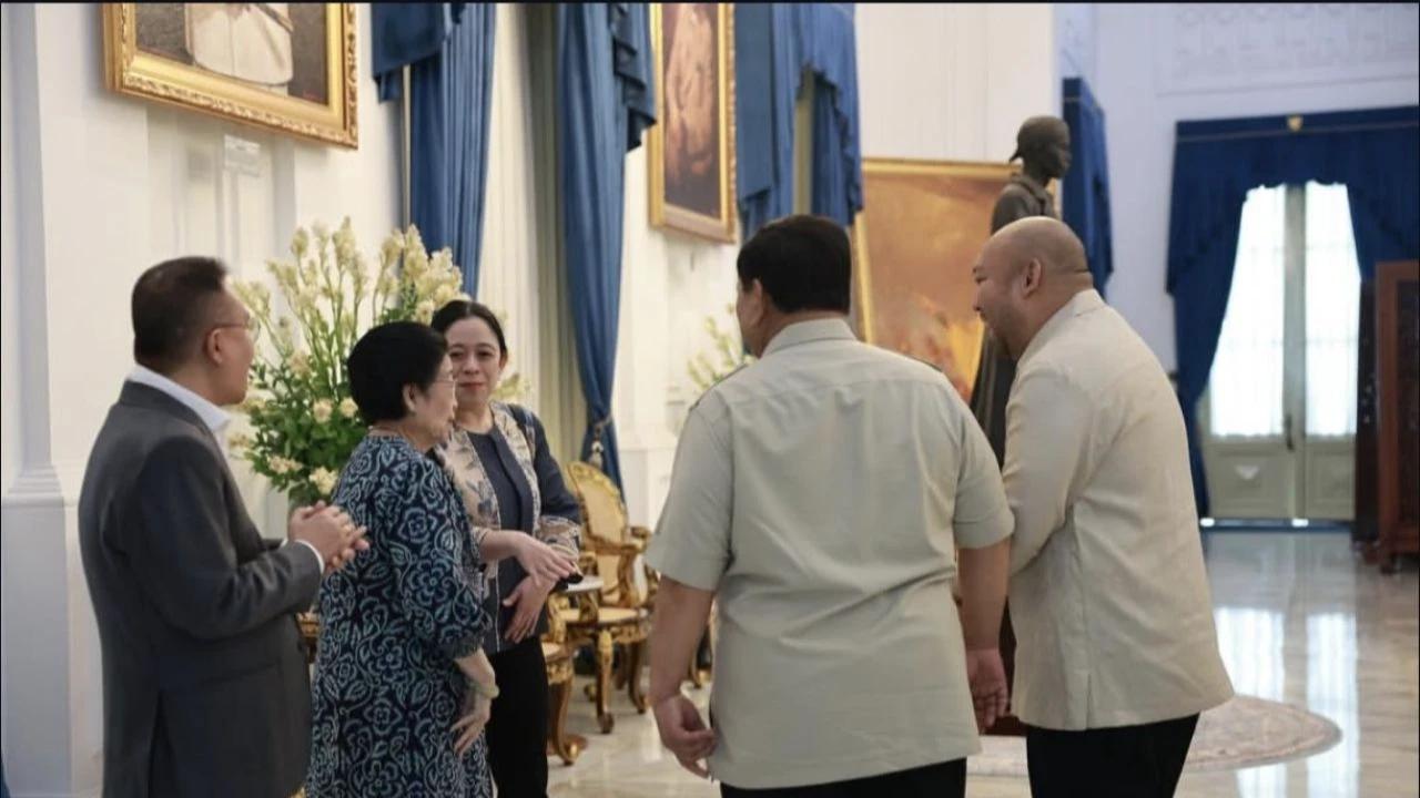 Megawati bertemu Prabowo di Istana