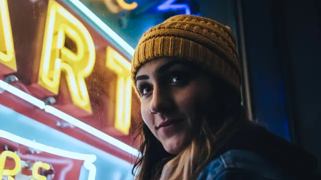 ilustrasi topi beanie