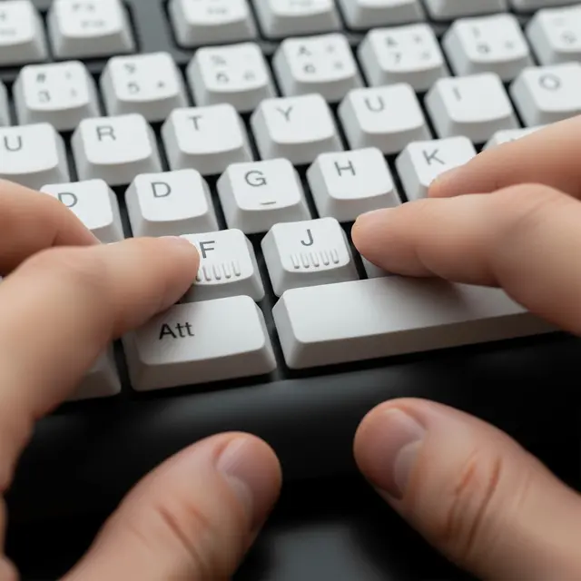 6 Alasan Keyboard F dan J terdapat Tonjolan Kecil, Bantu Mengetik Lebih Cepat