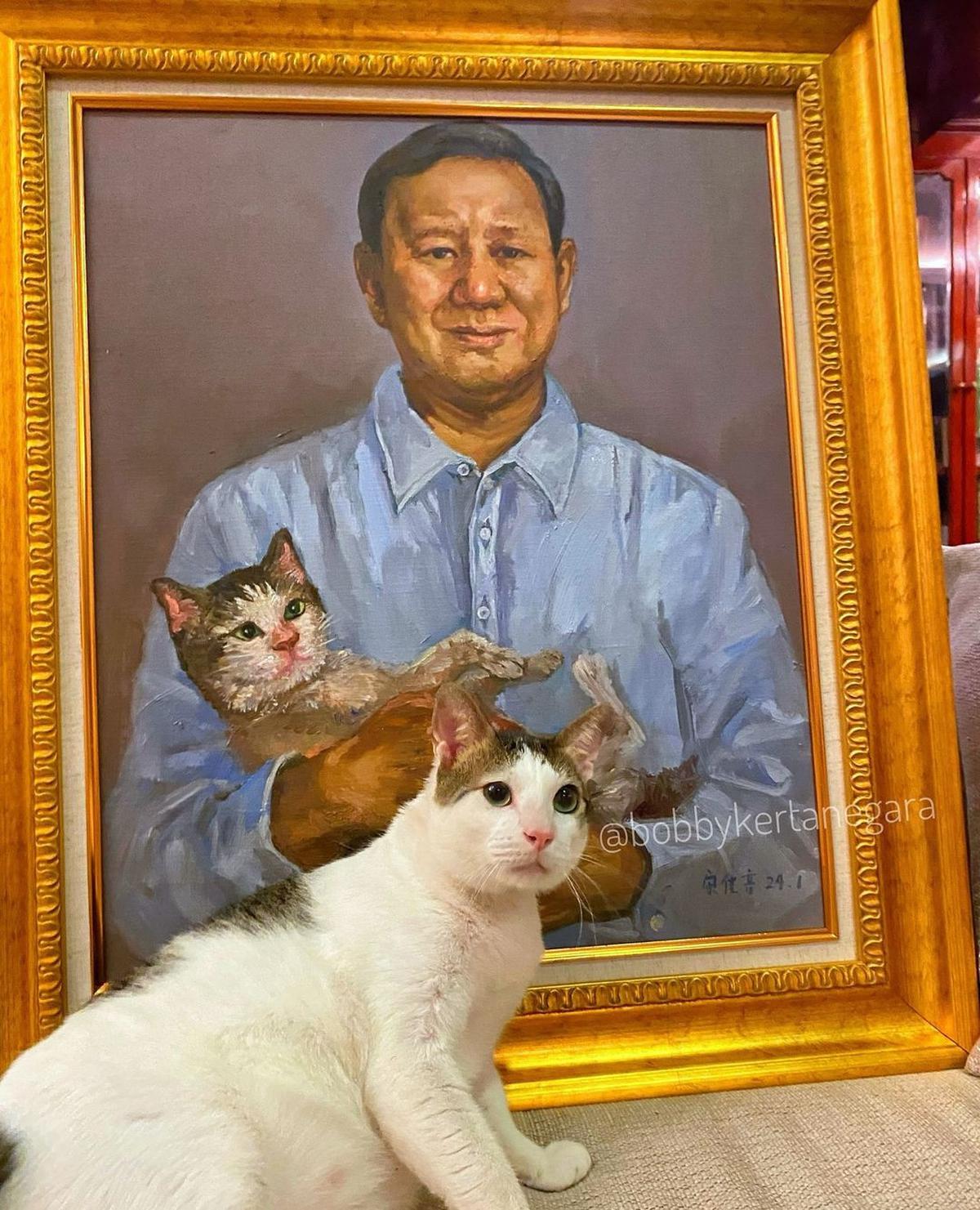 Naik Pangkat Kucing Bobby Kesayangan Presiden Prabowo