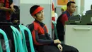 Petembak Junior Indonesia, Naufal saat tereliminasi lebih awal di Final 10m Air Rifle Men Junior Kejuaraan Menembak ASEAN di Jakarta, Selasa (24/11/2015). Naufal harus puas di tempat terakhir dengan 74.5 poin. (Liputan6.com/Helmi Fithriansyah)