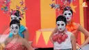 Fun and colorful, seperti halnya badut yang selalu ceria dan penuh suka cita, begitulah Seba menerjemahkan rancangannya kali ini. (Liputan6.com/Faisal R Syam)