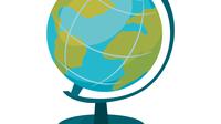 Ilustrasi globe, garis bujur. (Image by jemastock on Freepik)