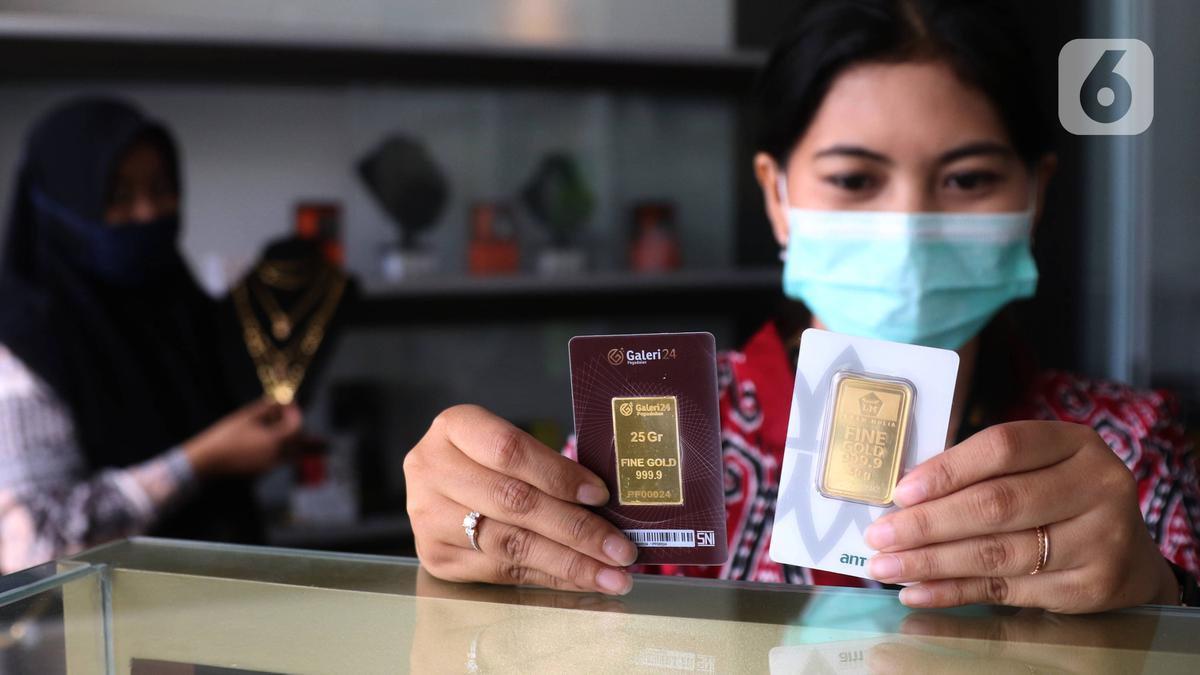 Terbaru, Harga Emas Antam, UBS dan Galeri 24 di Pegadaian Senin, 28 April 2025