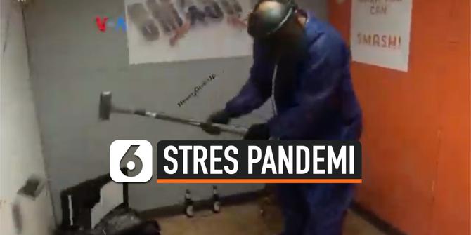 VIDEO: Pandemi Covid-19 Picu Stres, Pilih Meditasi atau Banting Piring?