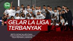 Berita video spotlight kali ini membahas tentang 4 Klub peraih gelar La Liga terbanyak, Real Madrid masih unggul dari Barcelona.