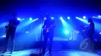 Band asal Denmark, Mew kembali menunjukan kemampuannya dalam konser yang digelar di Skenoo Hall, Gandaria City, Jakarta, Selasa (31/3/2015). (Liputan6.com/Faisal R Syam)