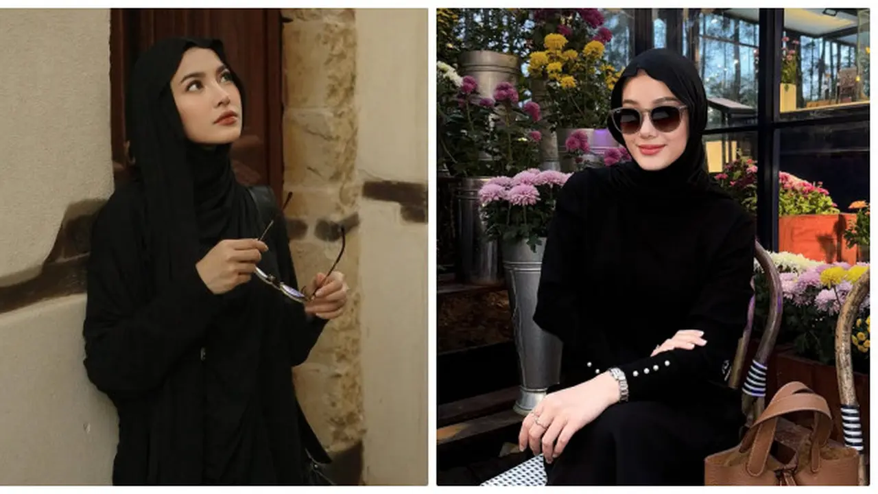 Potret 6 Artis Pakai Jilbab Meleyot, Tren Hijab yang Populer di Tahun 2025