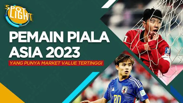 Berita video spotlight kali ini membahas tentang empat pemain engan market value tertinggi di Piala Asia 2023, salah satunya ialah Son Heung-min.