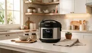 Rice Cooker di Meja Dapur k (AI Generated)
