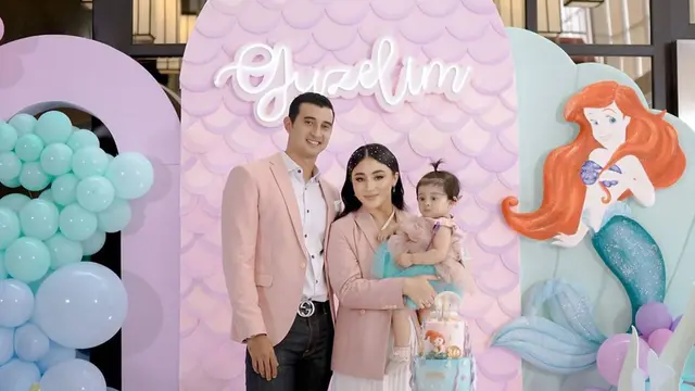 Potret Ulang Tahun Baby Guzel, Putri Ali Syakieb dan Margin Wieheerm yang Pertama