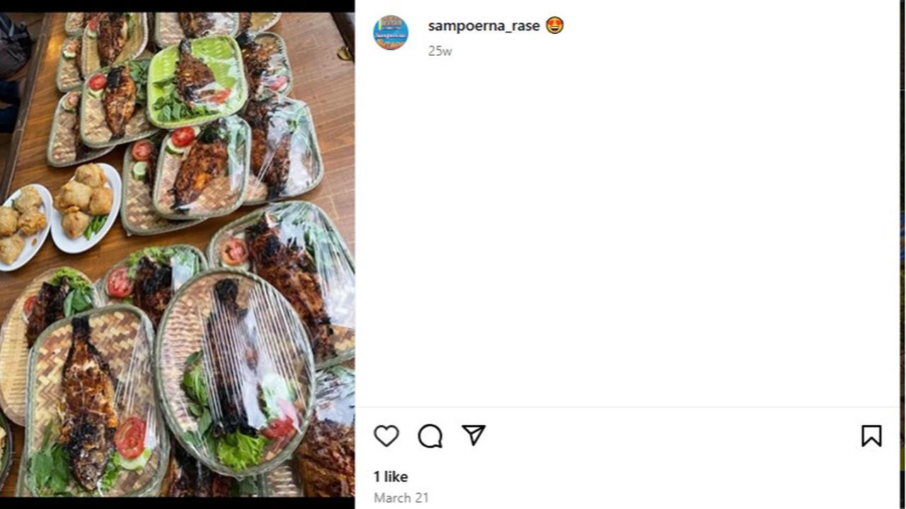 Rumah Makan Tradisional Sampoerna Rasee di Jl Yos Sudarso, Merak, Mekarsari