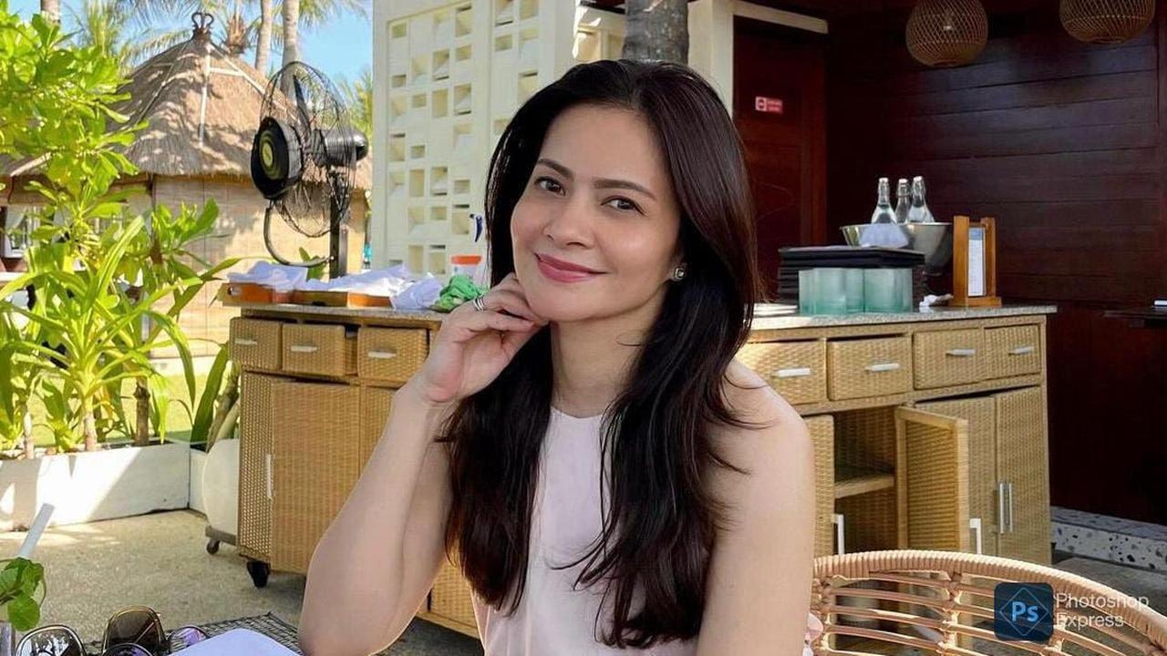 Pesona Kecantikan Cut Tary Santai di Bali, Sampai Dipuji 'Bening Banget Kayak Tetesan Embun