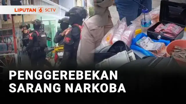BNN Menggerebek Kampung Bahari Tanjung Priok
