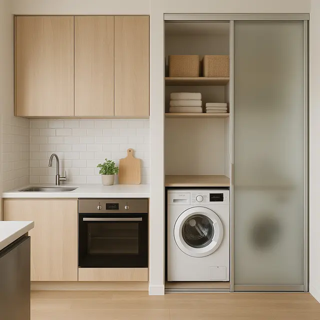 Inspirasi Laundry Room Kecil Dekat Dapur