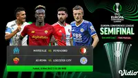 Link Live Streaming Semifinal Leg Kedua UEFA Conference League 2021/2022 di Vidio, Jumat 6 Mei 2022. (Sumber : dok. vidio.com)