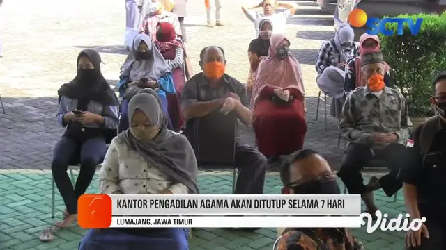 VIDEO: 7 Hakim Positif COVID-19, Layanan Pengadilan Agama Lumajang Tutup Sementara