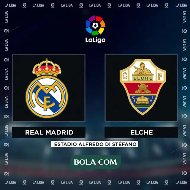 La Liga - Real Madrid Vs Elche