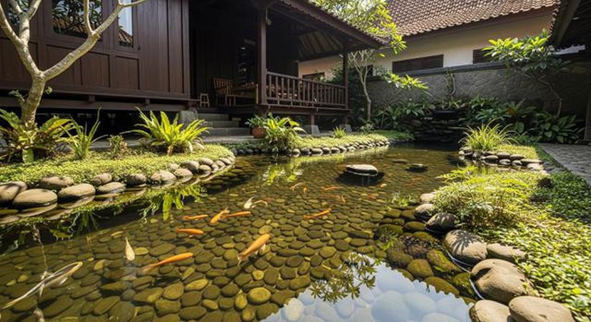 7 Model Kolam Ikan Dangkal yang Aman untuk Anak-anak dan Tetap Estetik
