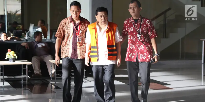 Masih Lesu, Setya Novanto Jalani Pemeriksaan Lanjutan di KPK