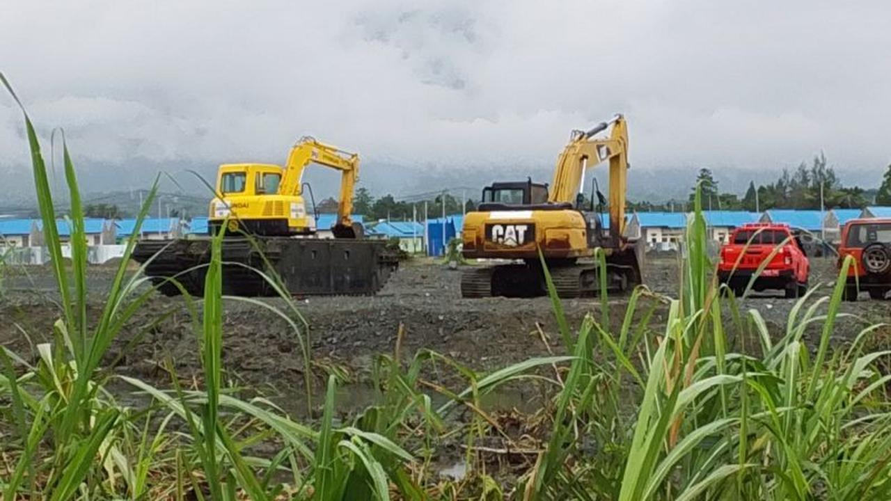 BPBD Jayapura Lakukan Normalisasi Sungai Kehiran Sepanjang 1.200 Meter, Antisipasi Banjir Permukiman