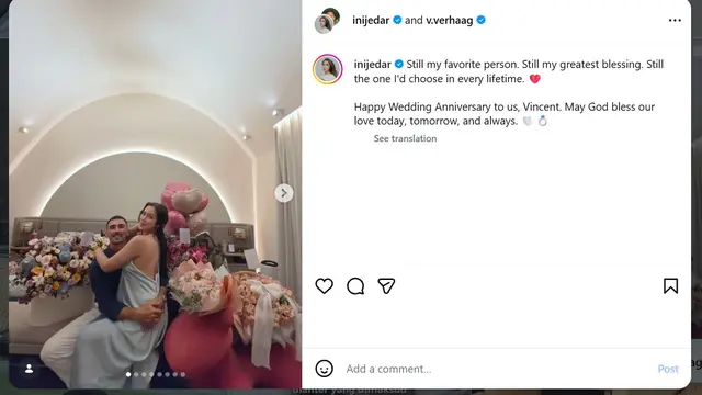 Jessica Iskandar dan Vincent Verhaag