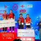 Ganda putri Indonesia Lanny Tria Mayasari/Ribka Sugiarto meraih gelar juara&nbsp;Alsharif Group Bahrain International Challenge 2022 yang berlangsung di&nbsp;The Bahrain Keraleeya Samajam, Manama, Bahrain, Minggu (4/12/2022). (foto: PBSI)