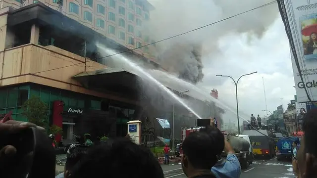 Hotel Novita Jambi Kebakaran