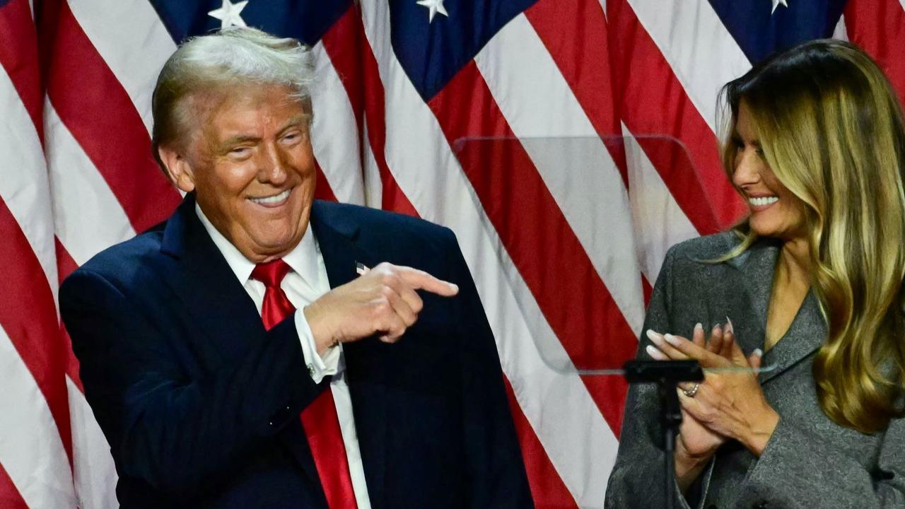 FOTO: Wajah Semringah Donald Trump Deklarasi Menang Pilpres AS, Sampaikan Pidato Emosional