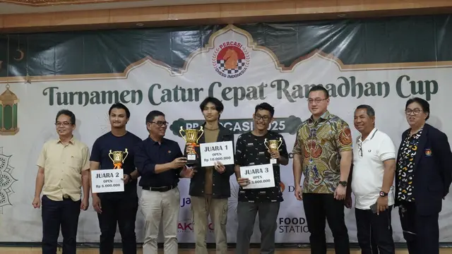 Nayaka Budhidarma Juara Turnamen Catur Ramadhan Cup 2025, Jadi Modal Bagus untuk SEA Games 2025