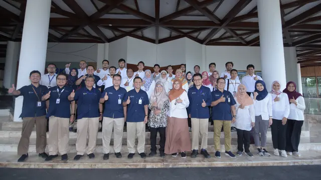 Belajar Transformasi 4.0 Pupuk Kaltim (Liputan6.com / Gusti Yovanda)