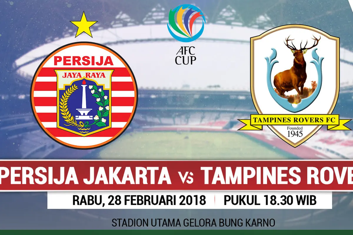 Persija Jakarta Vs Tampines Rovers