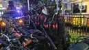 Malam Muda Mudi digelar di sepanjang Jalan Jenderal Sudirman hingga MH Thamrin saat perayaan malam pergantian tahun. (Liputan6.com/Angga Yuniar)