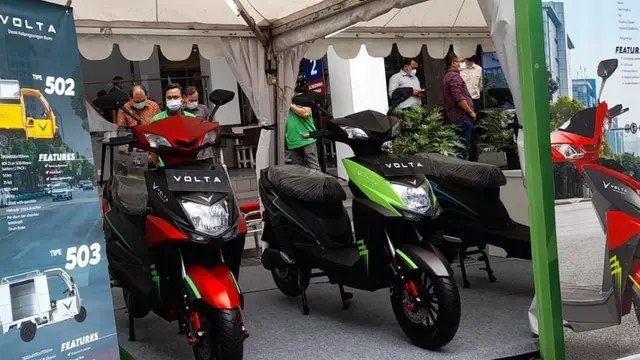 Kendaraan listrik Volta.