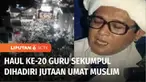 Jutaan orang menghadiri haul Abah Guru Sekumpul di Martapura, Kabupaten Banjar, Kalimantan Selatan. Warga berkumpul mendoakan ulama yang selalu mengajarkan adab dan mencintai sesama umat.