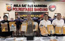Polrestabes Bandung Ungkap 175 Kasus Narkotika Sepanjang 2025, Jutaan Butir Obat Keras Diamankan